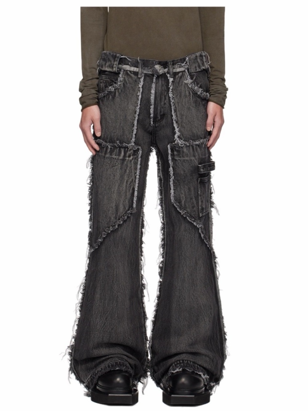 Small NO FAITH STUDIOS Jeans